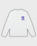 T-shirt manche longue Prodiges  — Blanc / Bleu