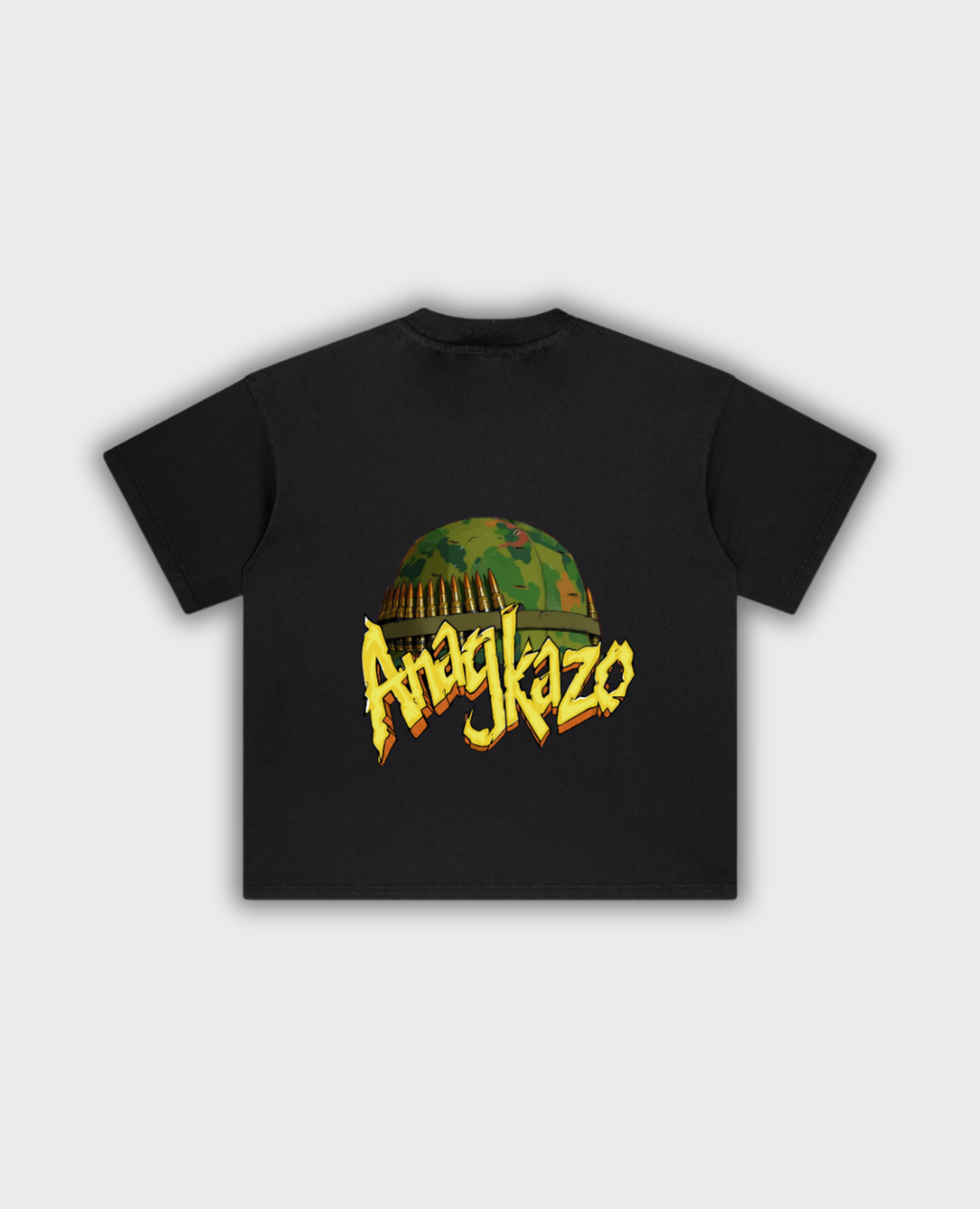 T-Shirt Anagkazo — Noir